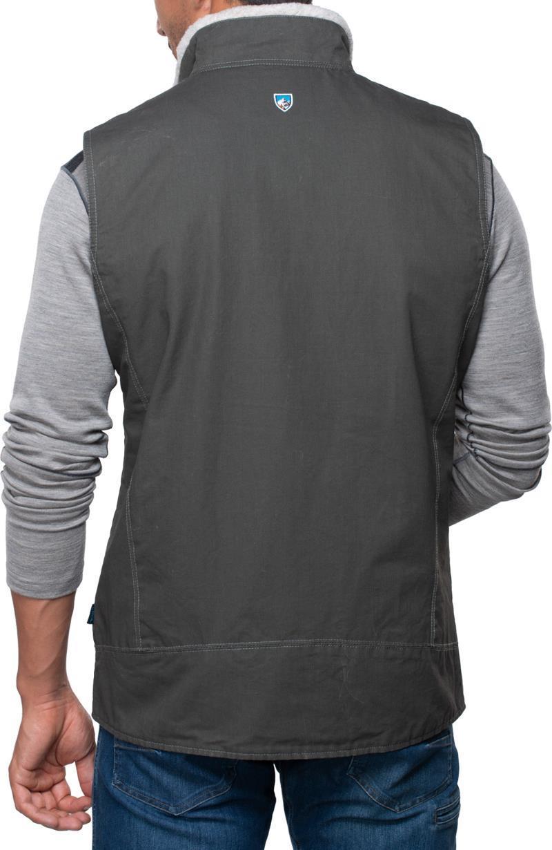 Burr Vest Lined - Mens - Gun Metal 2