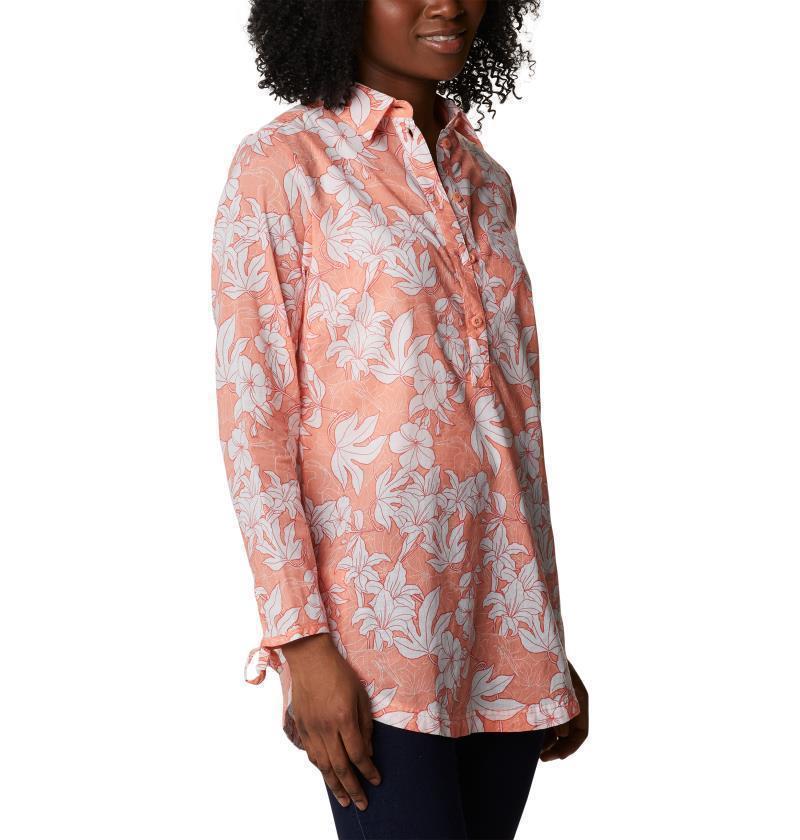 Camp Henry II Tunic - Womens - Coral Reef Lakeshore Floral 2