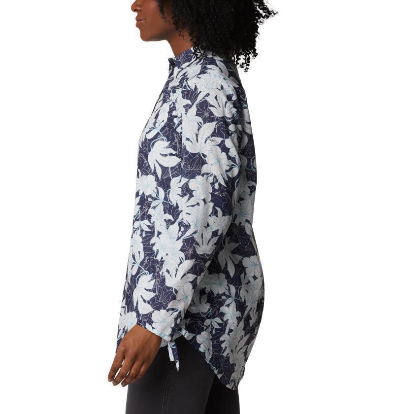 Camp Henry II Tunic - Womens - Nocturnal Lakeshore Floral 3