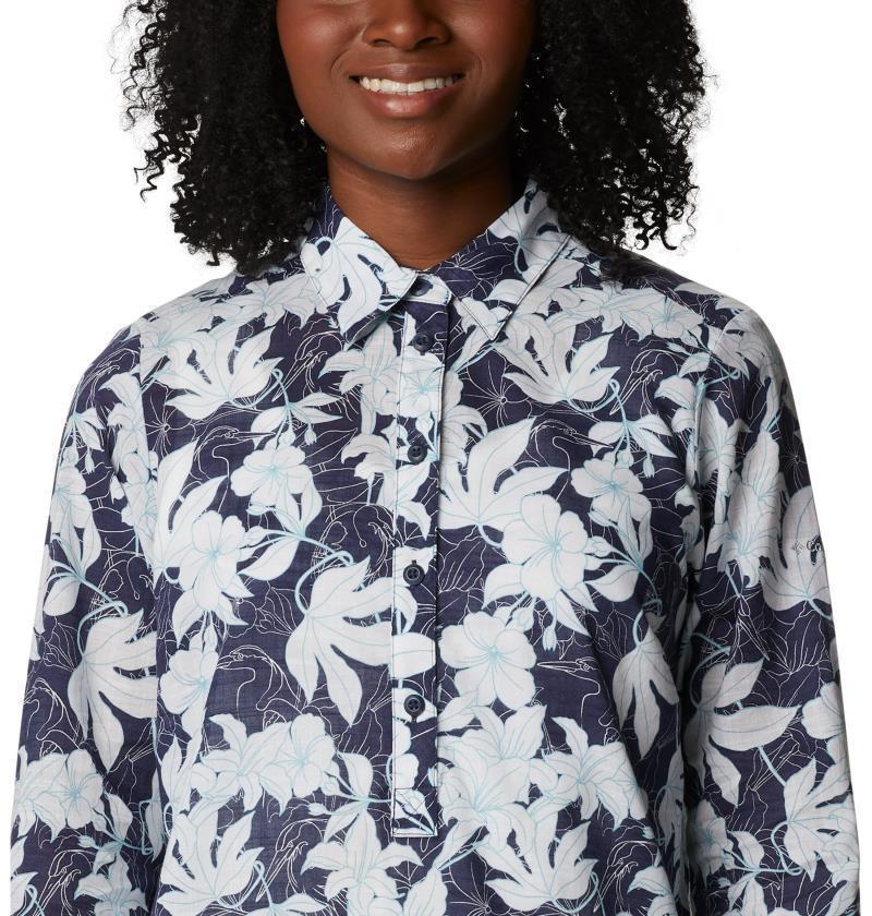 Camp Henry II Tunic - Womens - Nocturnal Lakeshore Floral 5