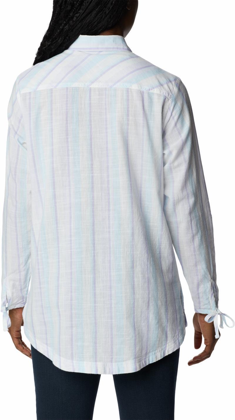Camp Henry II Tunic - Womens - Purple Tint / Blocky Stripe 2