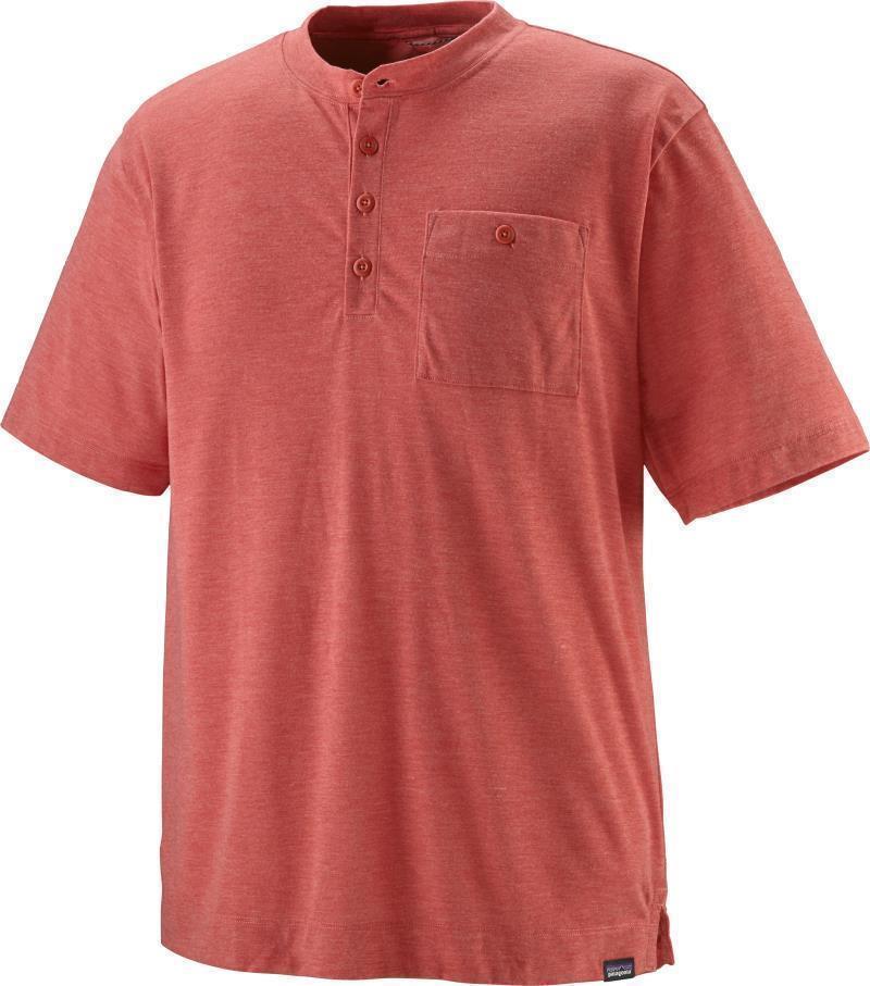 Capilene Cool Trail Bike Henley - Mens - Hot Ember 1