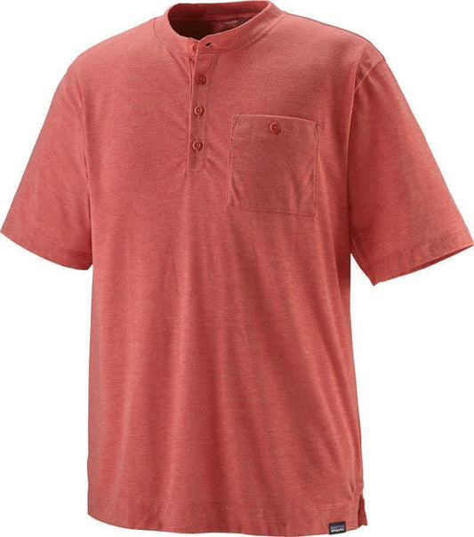 Capilene Cool Trail Bike Henley - Mens - Hot Ember 1