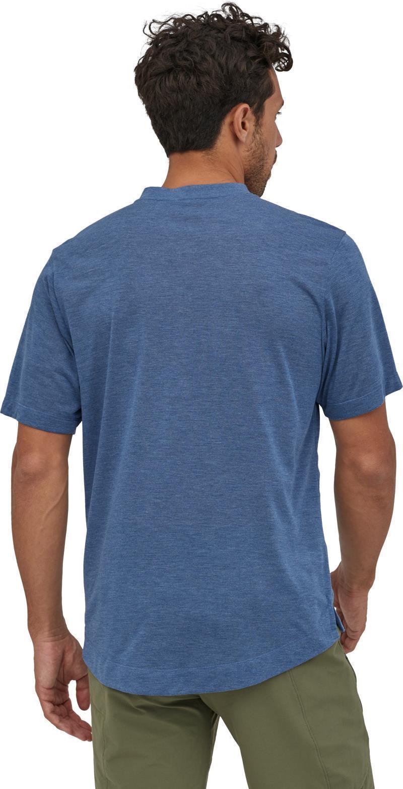 Capilene Cool Trail Bike Henley - Mens - Superior Blue 3