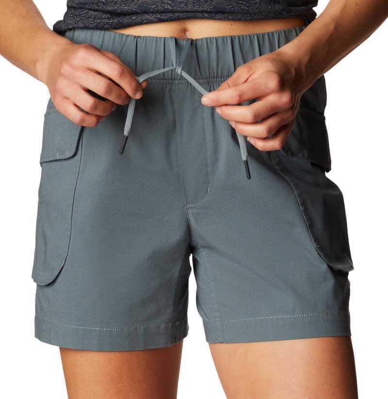 Cascade Pass Cargo Shorts, 5" Inseam - Womens - Light Storm 1