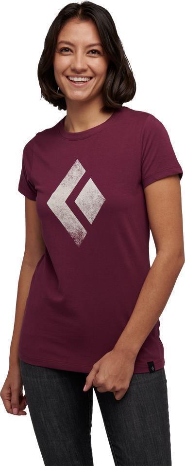 Chalked Up SS Tee - Womens - Blackberry 1
