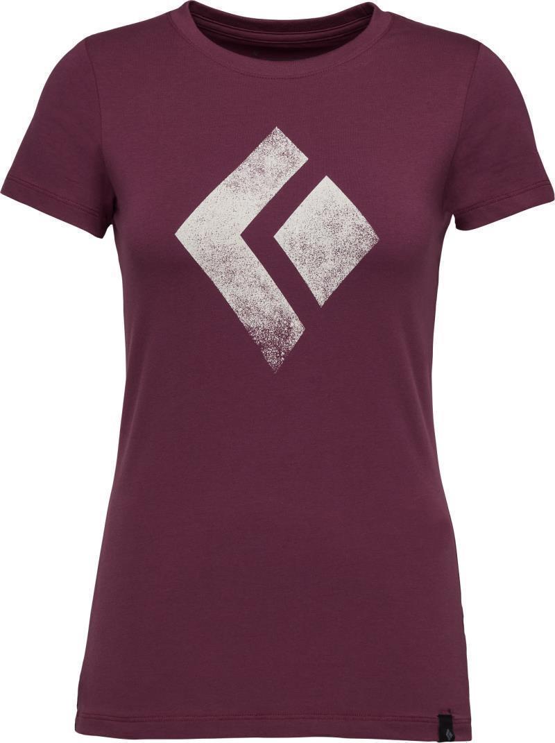 Chalked Up SS Tee - Womens - Mulberry 1