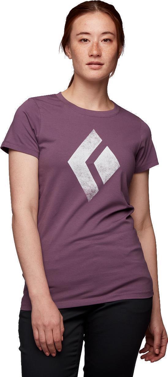 Chalked Up SS Tee - Womens - Mulberry 2