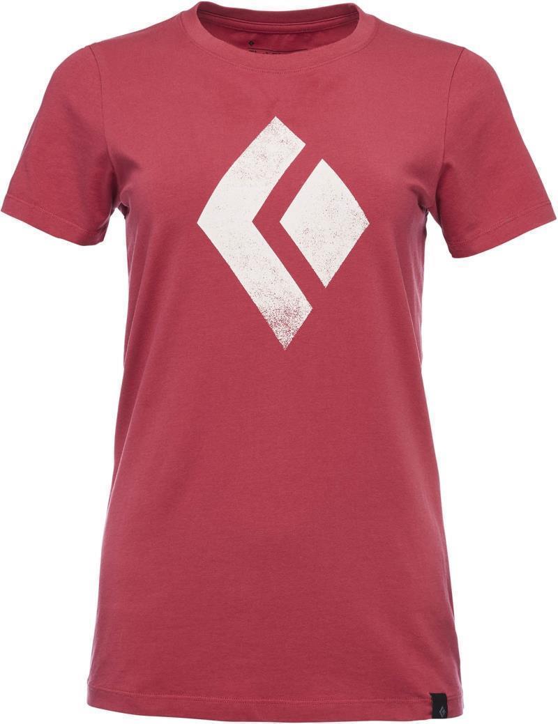 Chalked Up SS Tee - Womens - Wild Rose 1