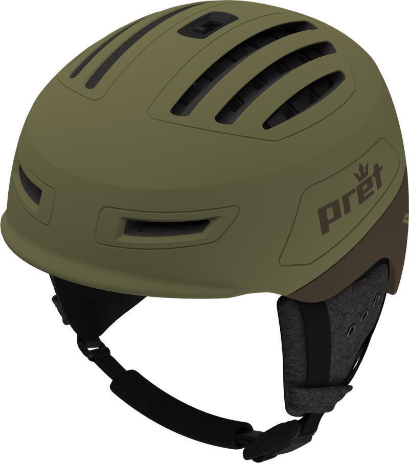 Cirque X Helmet - Mens - Green 1