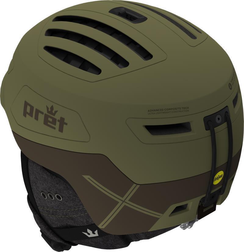 Cirque X Helmet - Mens - Green 3