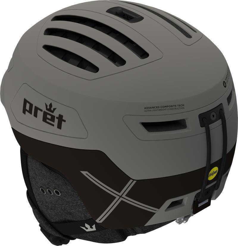 Cirque X Helmet - Mens - Primer Grey 3