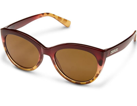 Cityscape, Raspberry Tortoise Fade Frame, Polarized Brown Lens - Not Applicable 1