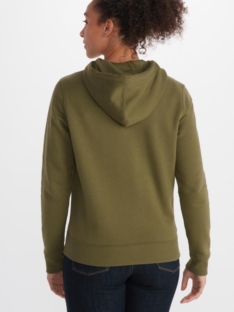 Coastal Hoody - Womens - Winter Moss 2
