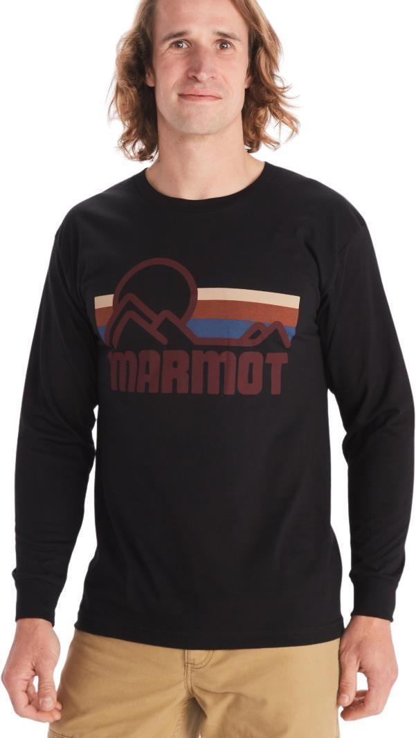 Coastal Tee LS - Mens - Black 1