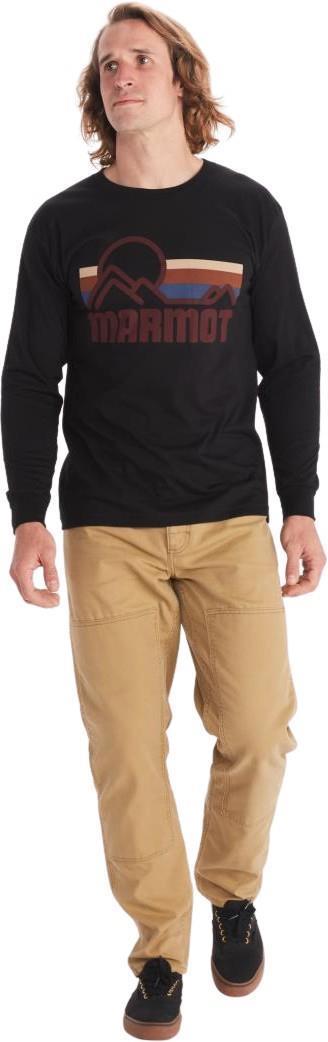 Coastal Tee LS - Mens - Black 3
