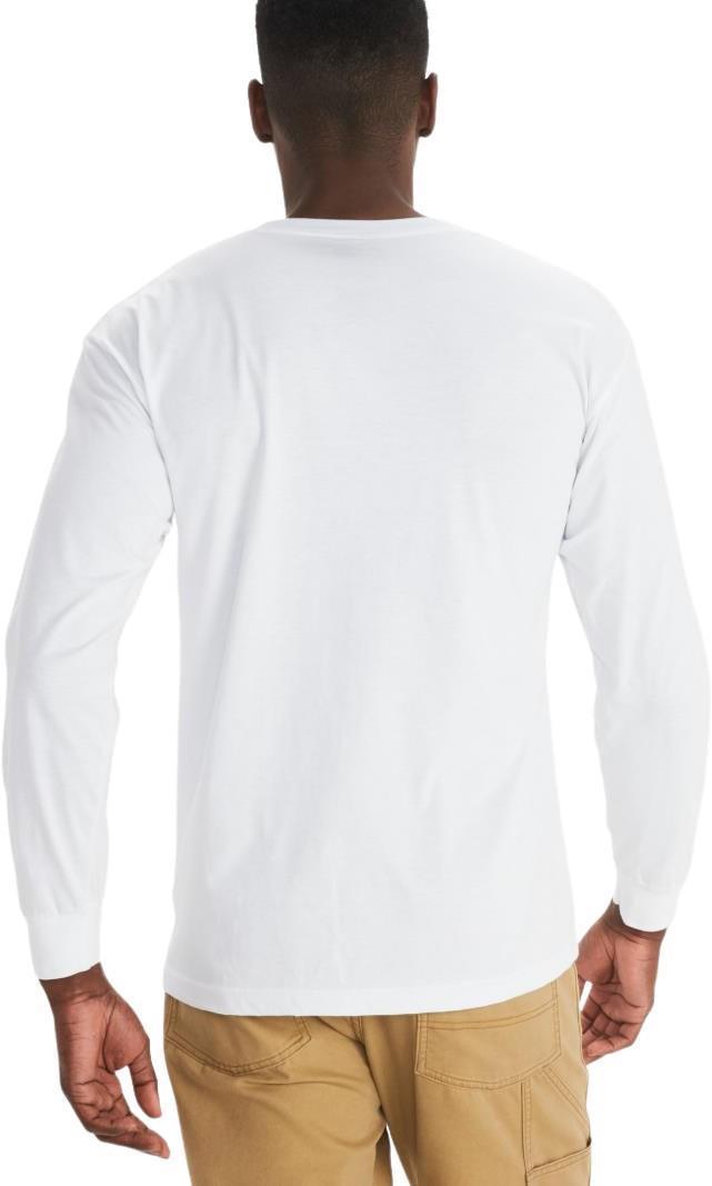 Coastal Tee LS - Mens - White 2