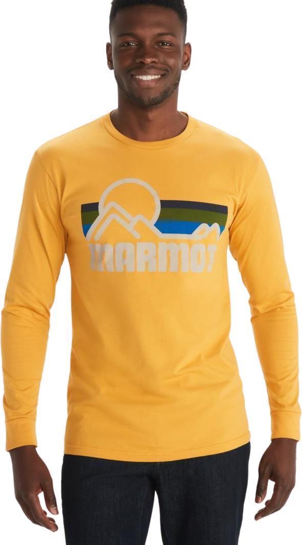 Coastal Tee LS - Mens - Yellow Gold 1