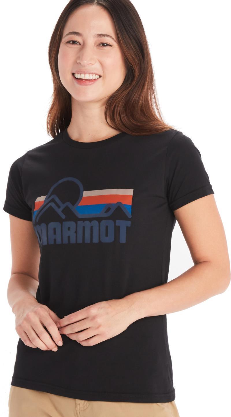 Coastal Tee SS - Womens - Black / Storm 1