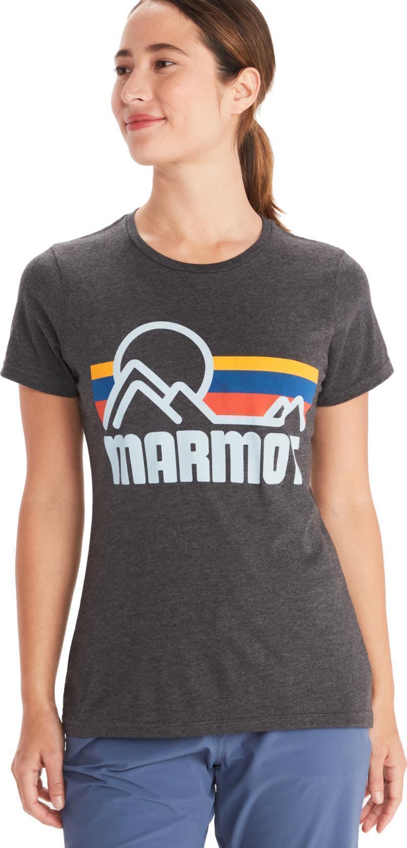 Coastal Tee SS - Womens - Charcoal Heather 1