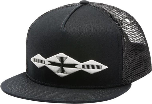 Colliding Clouds Trucker Hat - Black 1