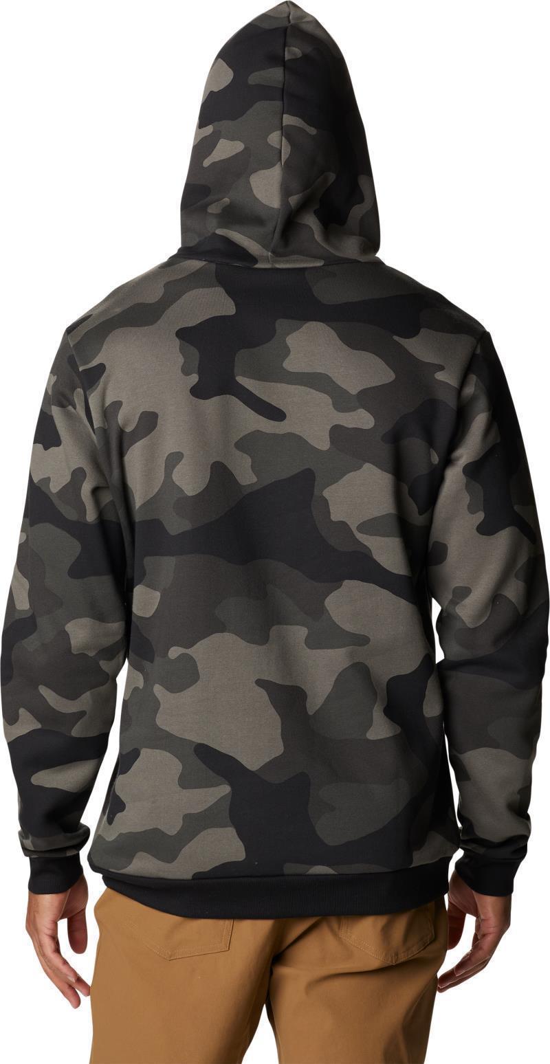 Columbia Logo Printed Hoodie - Mens - Black Mod Camo 4