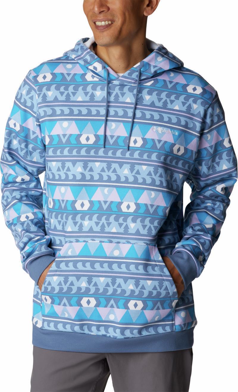 Columbia Logo Printed Hoodie - Mens - Bluestone Camp Blanket 3