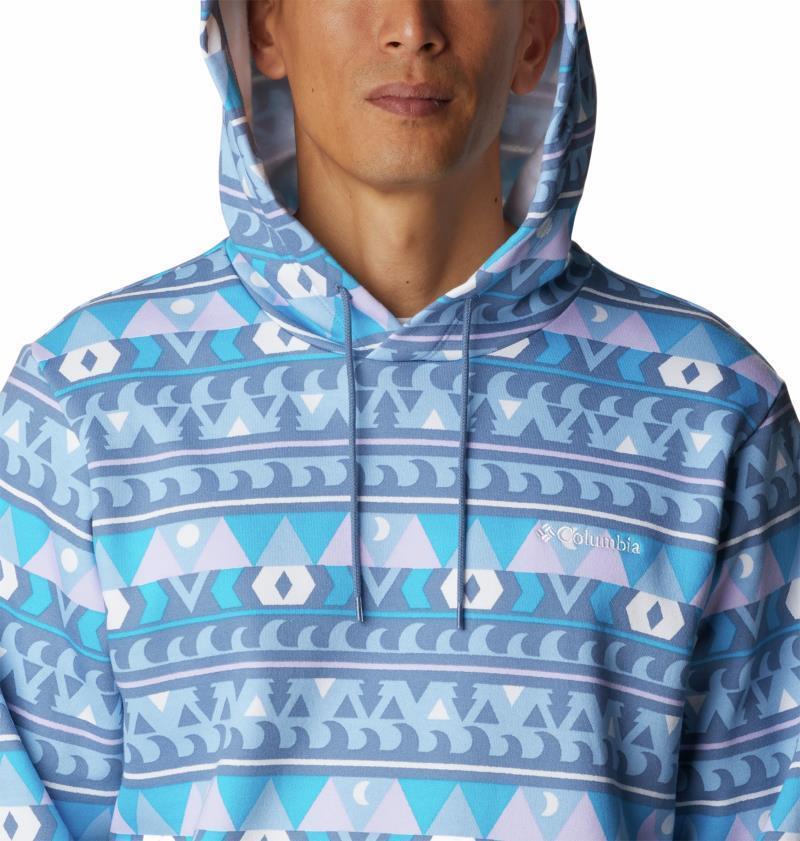 Columbia Logo Printed Hoodie - Mens - Bluestone Camp Blanket 4