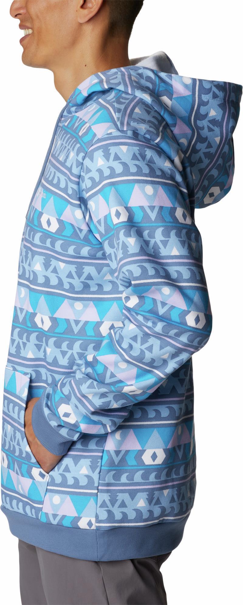 Columbia Logo Printed Hoodie - Mens - Bluestone Camp Blanket 5
