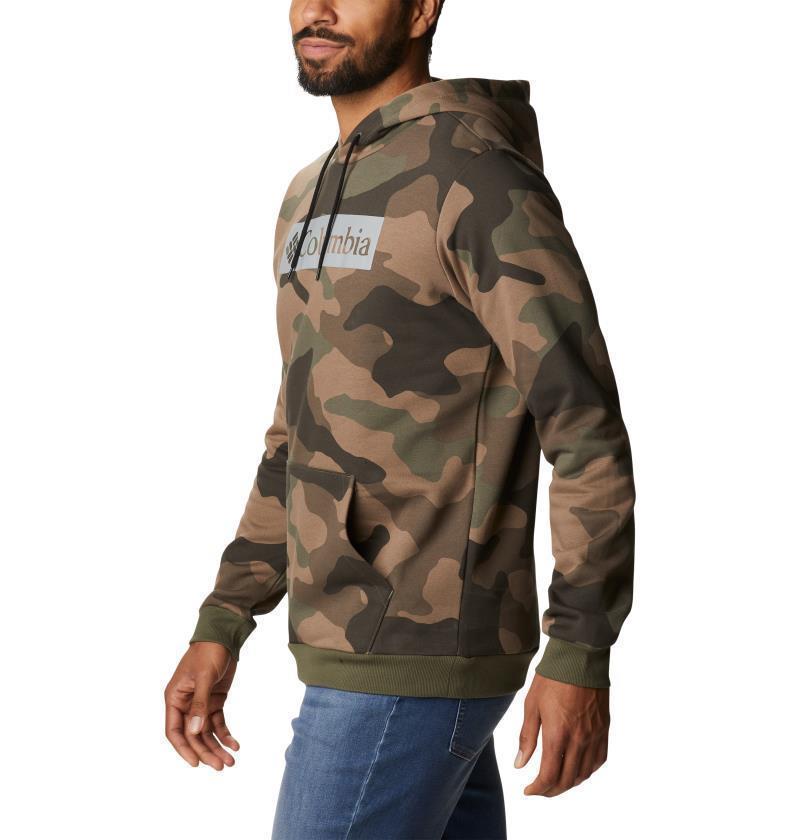 Columbia Logo Printed Hoodie - Mens - Cypress Mod Camo 3
