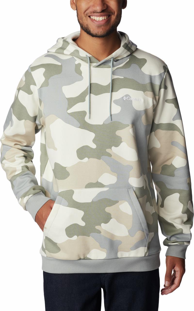 Columbia Logo Printed Hoodie - Mens - Niagara Mod Camo 1