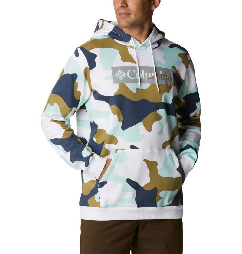 Columbia Logo Printed Hoodie - Mens - Savory Mod Camo 2
