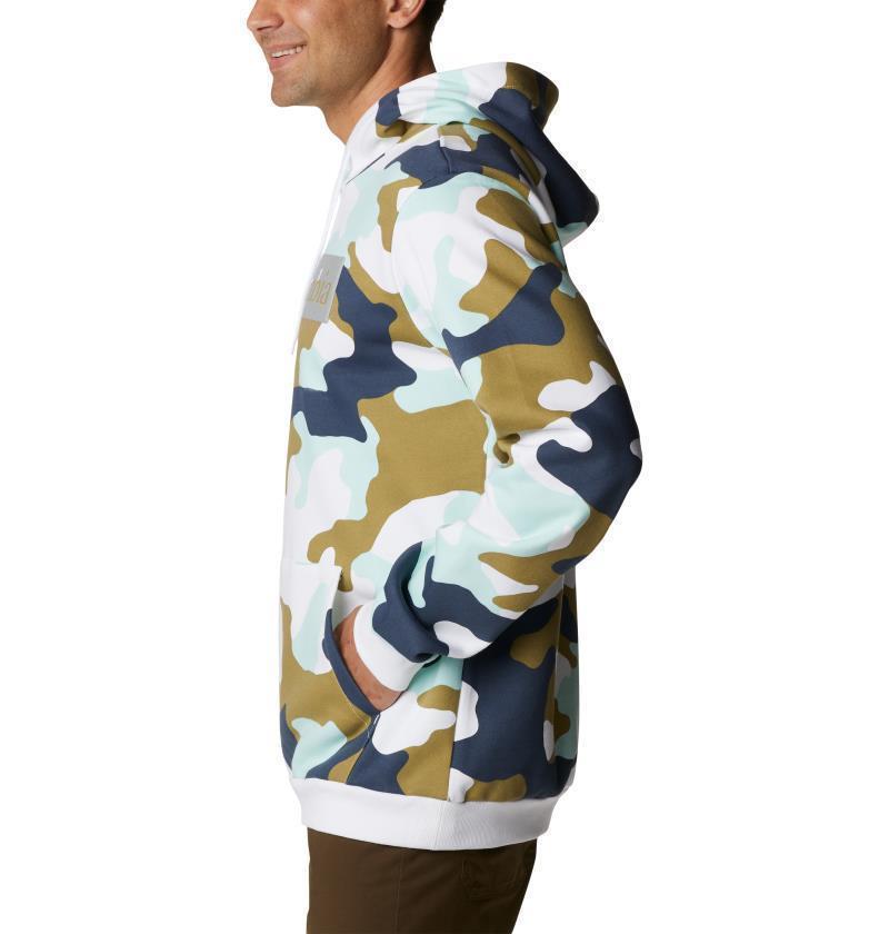 Columbia Logo Printed Hoodie - Mens - Savory Mod Camo 3