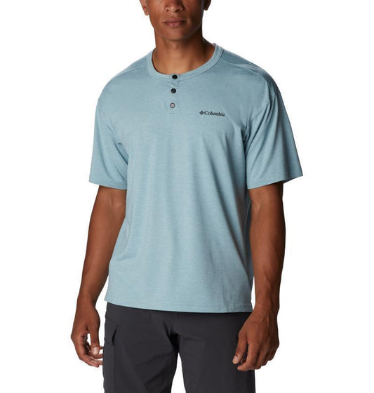 Coral Ridge Performance SS - Mens - Stone Blue 1