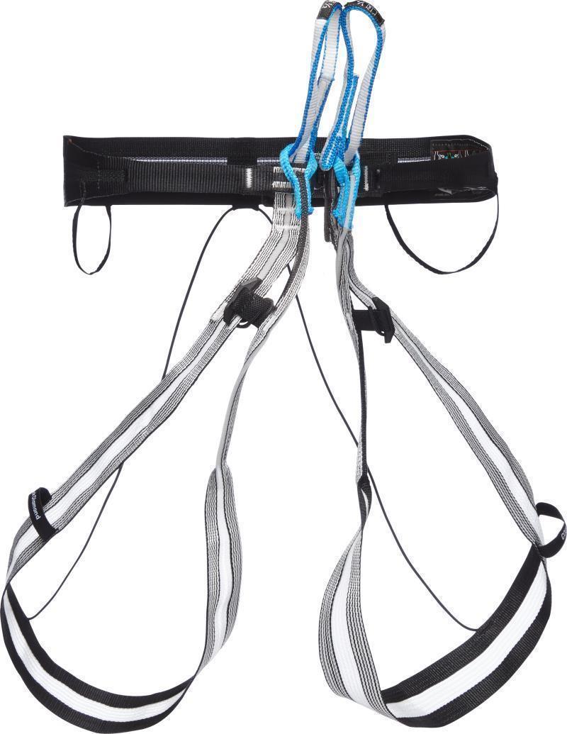 Couloir Ultralight Harness - White / Black 1