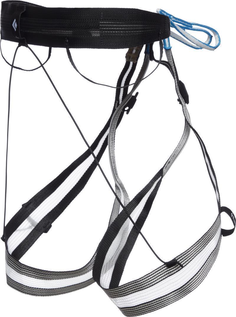 Couloir Ultralight Harness - White / Black 2