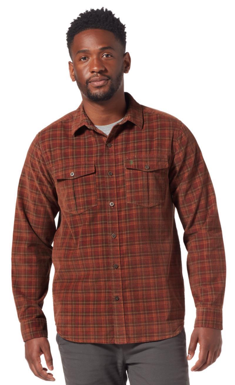 Covert Cord Organic Cotton LS - Mens - Canyon Oak Salt Point Plaid 2