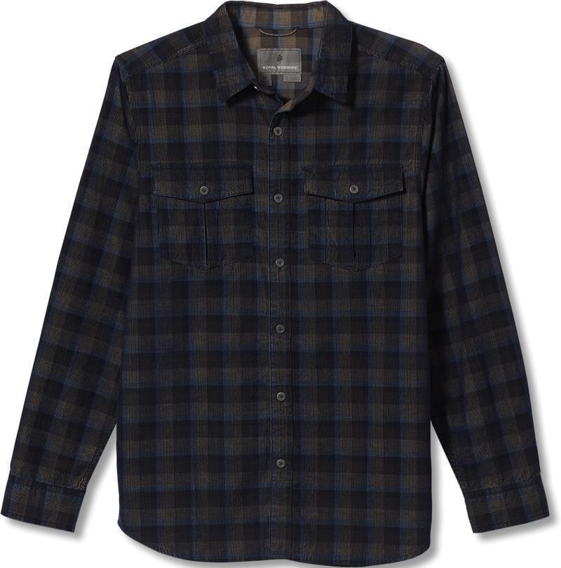 Covert Cord Organic Cotton LS - Mens - Navy 1