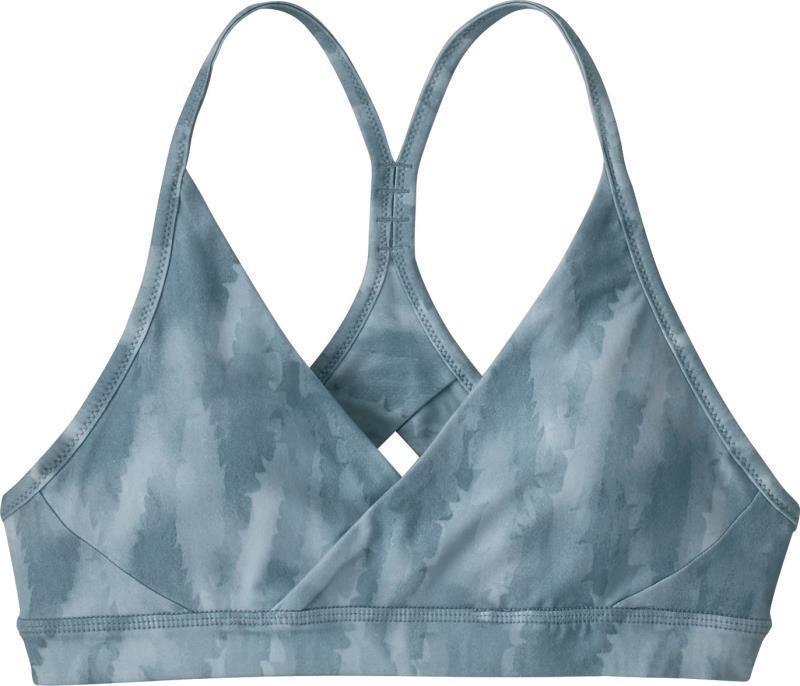 Cross Beta Sports Bra - Agave / Light Plume Grey 1
