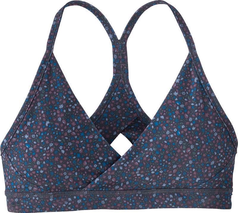Cross Beta Sports Bra - Barn Dance Multi / Smolder Blue 1