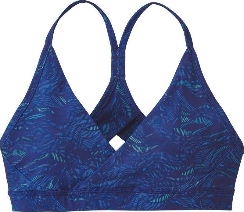 Cross Beta Sports Bra - Mississippi Delta / Cobalt Blue 1