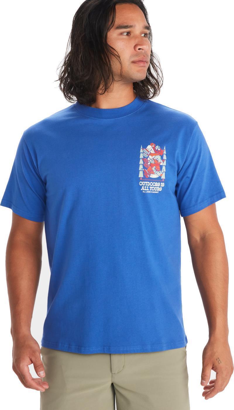 DJ Javier Heavyweight Tee SS - Mens - Trail Blue 1