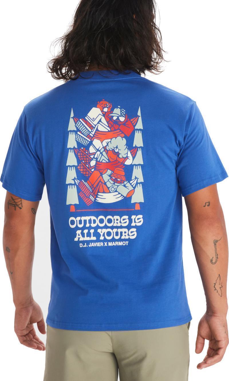 DJ Javier Heavyweight Tee SS - Mens - Trail Blue 2