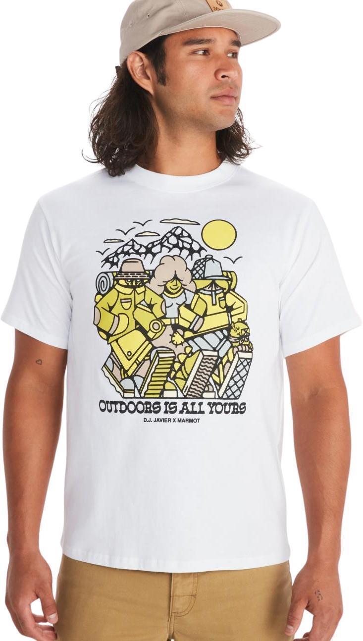 DJ Javier Heavyweight Tee SS - Mens - White 1