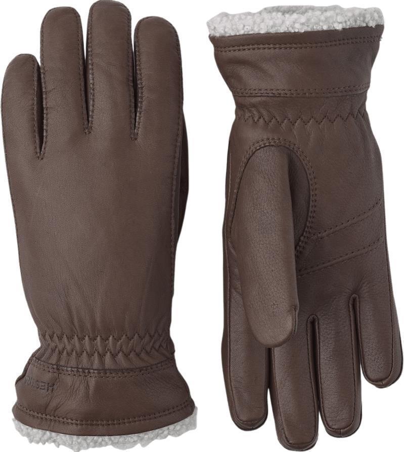 Deerskin Primaloft Gloves - Chocolate 1