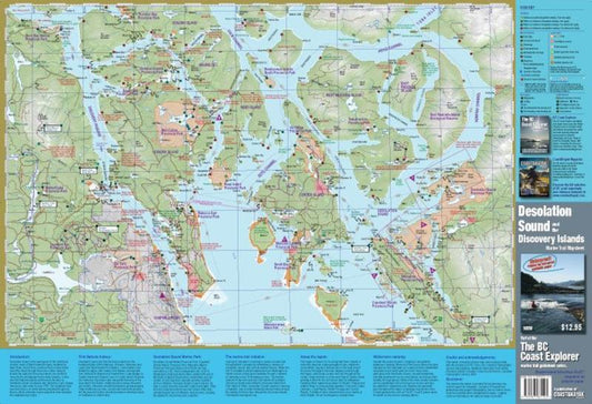 Desolation Sound / Discovery Islands - Waterproof Map - Not Applicable 1