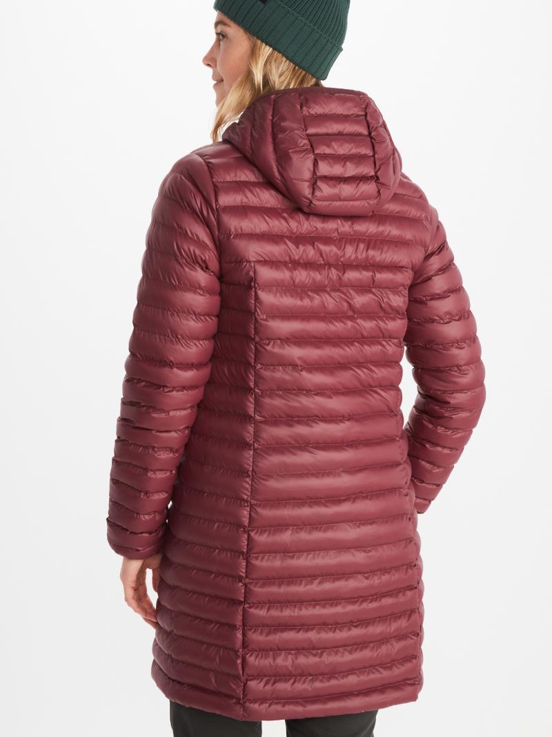 Echo Featherless Long Jacket - Womens - Port Royal Shiny 2