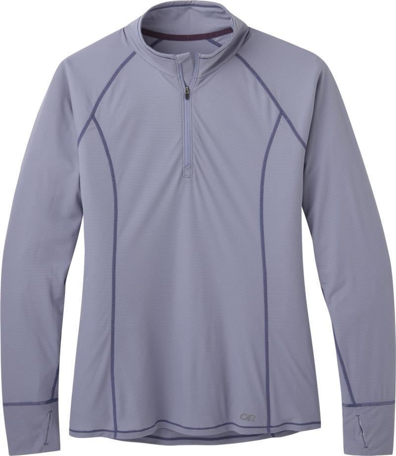 Echo Quarter Zip - Womens - Haze 1