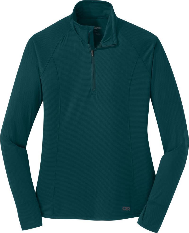 Echo Quarter Zip - Womens - Treeline 1