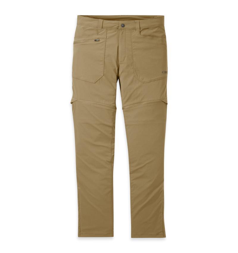 Equinox Convertible Pants, 32" Inseam - Mens - Cafe 1